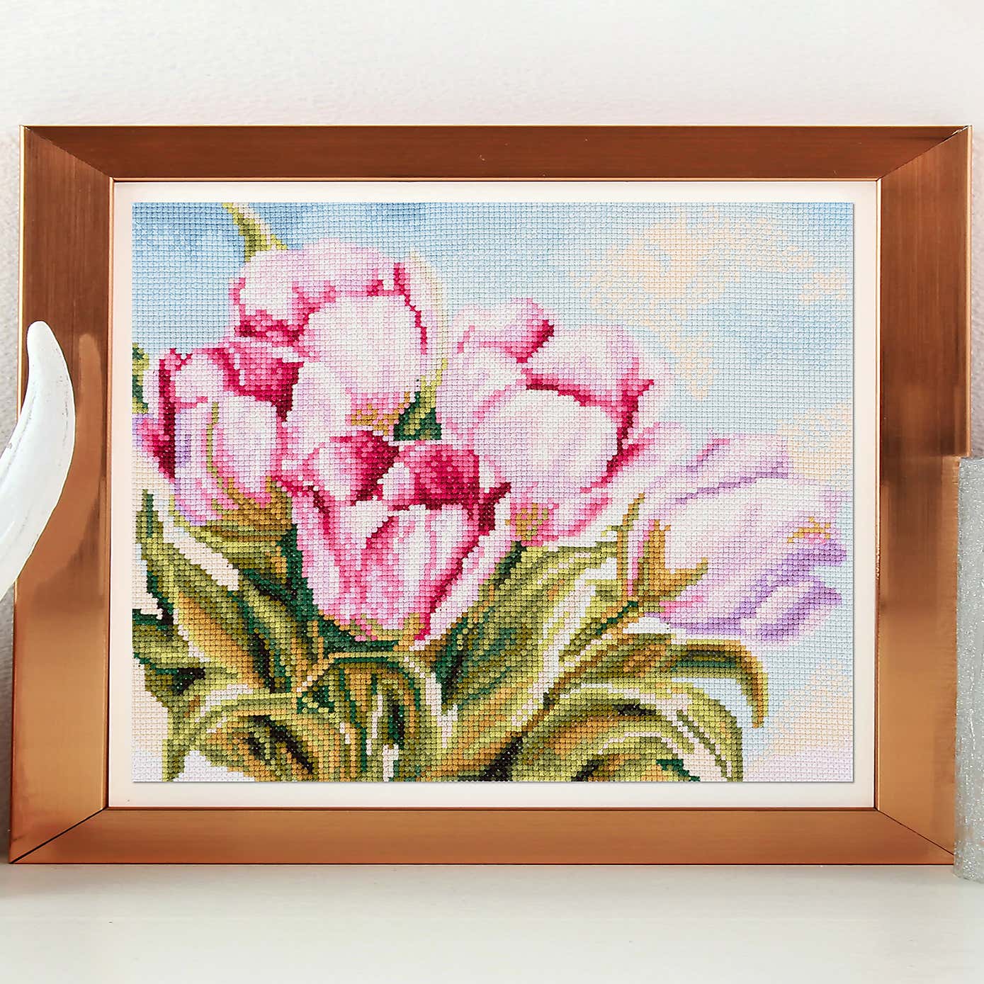 Cross Stitch Large Tulips