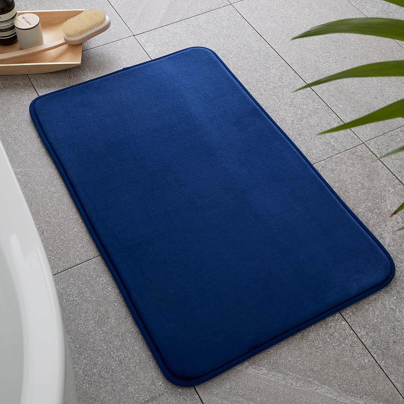 Catherine Lansfield Anti Bacterial Memory Foam Bath Mat