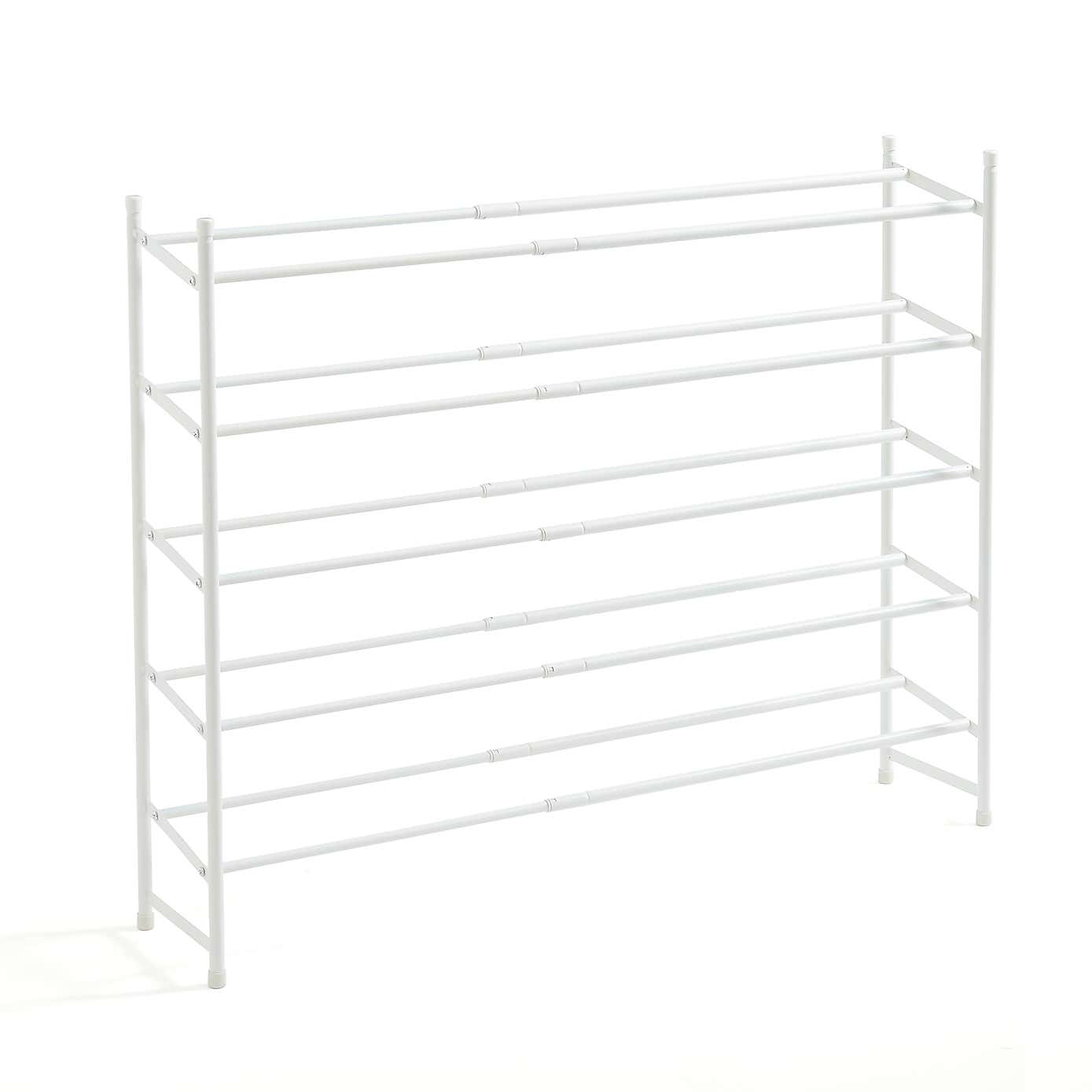 5 Tier Extendable Metal Shoe Rack