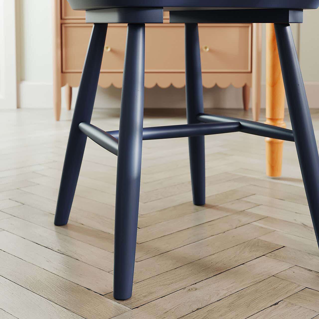 Harvey Set of 2 Dining Chairs, Beech Wood