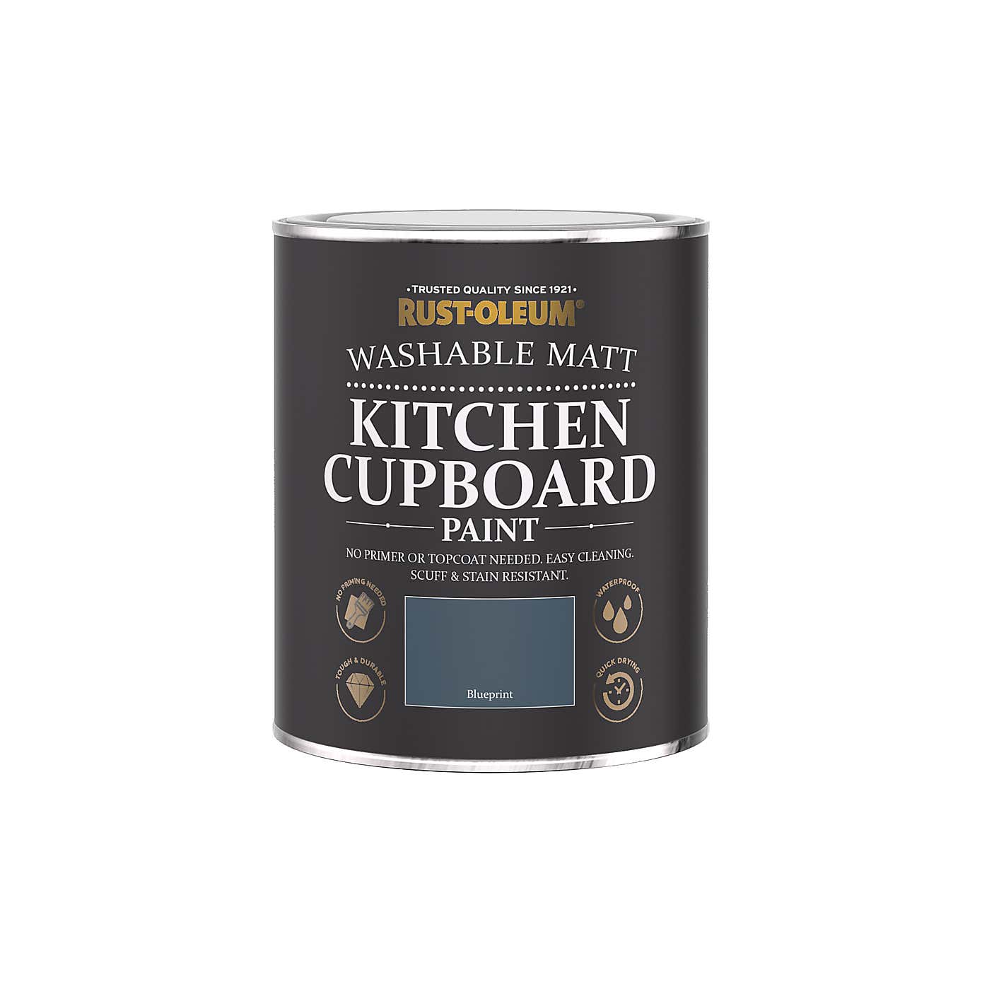 Rust-Oleum Blue Matt Kitchen Cupboard Paint