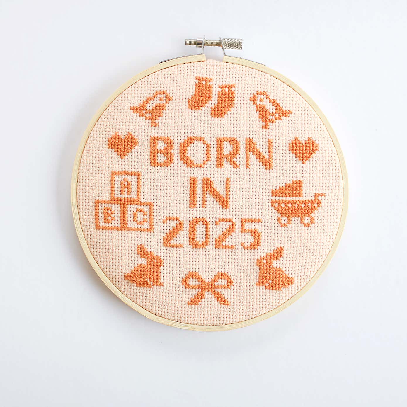 Cotton Clara Born in 2025 Cross Stitch Kit