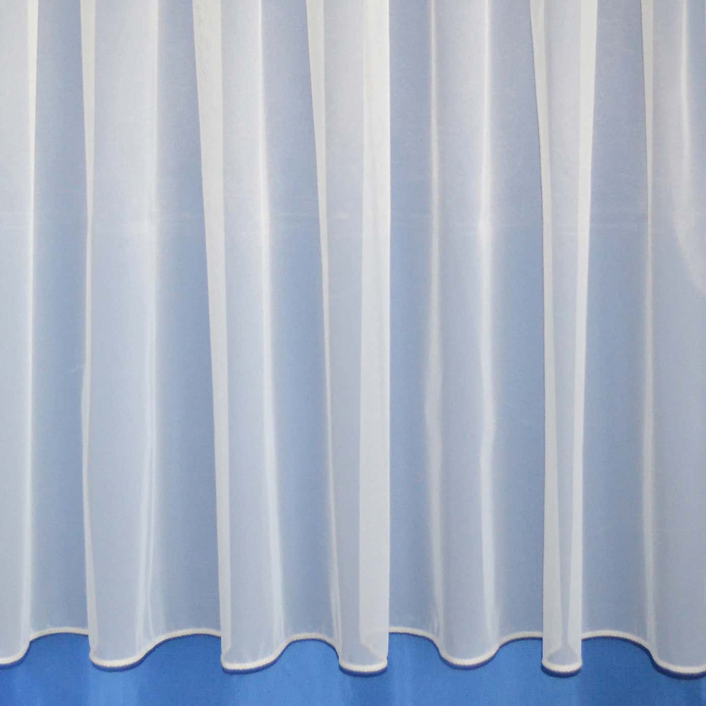 Plain Leaded Net Curtain Fabric