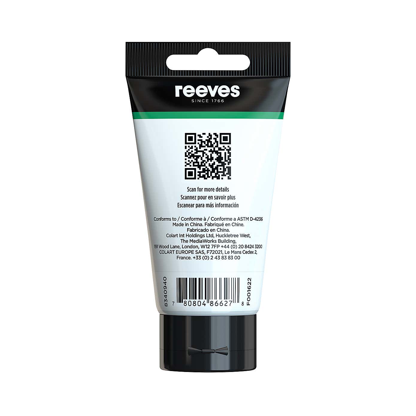 Reeves Acrylic Paint 75ml