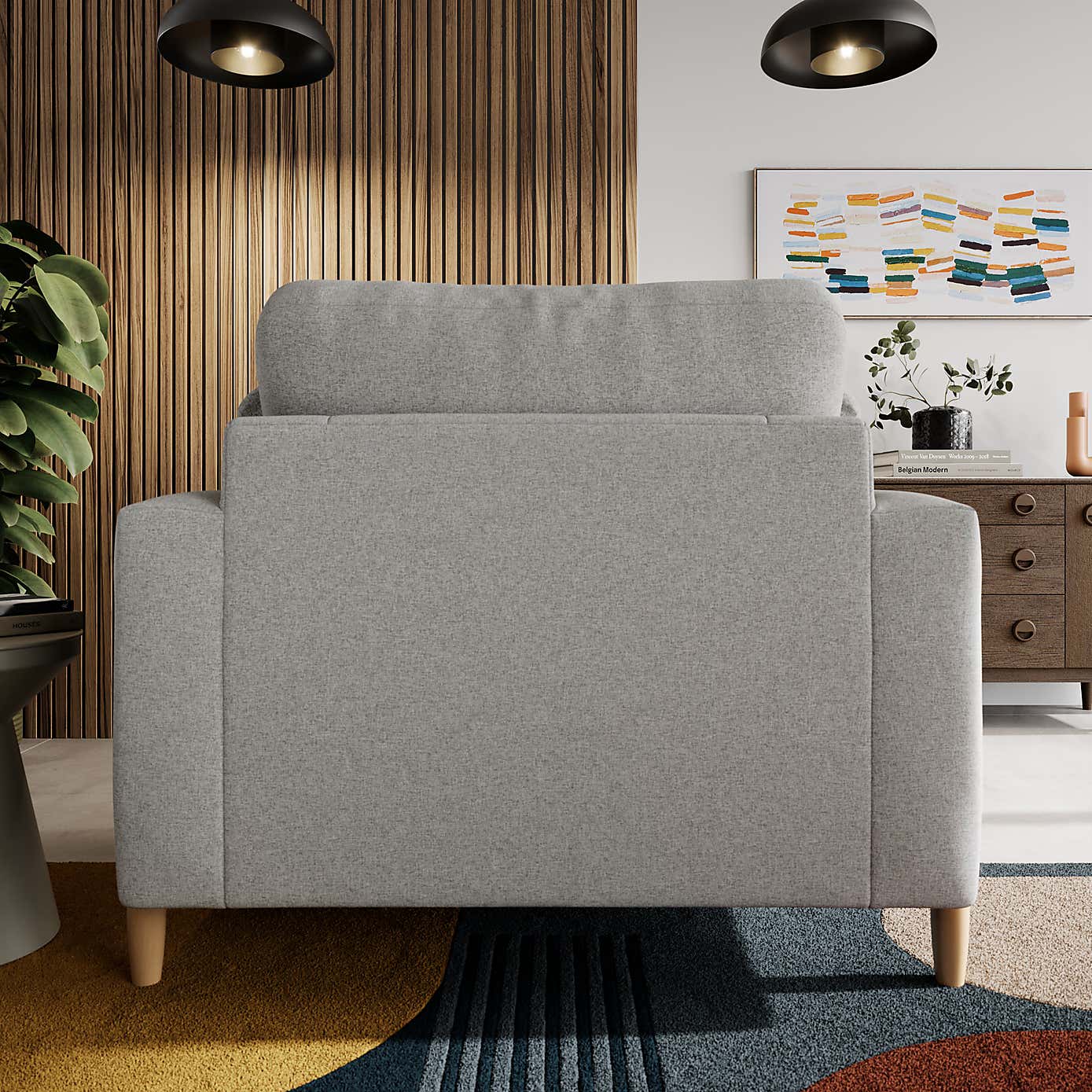 Apollo Soft Texture Snuggle Sofa