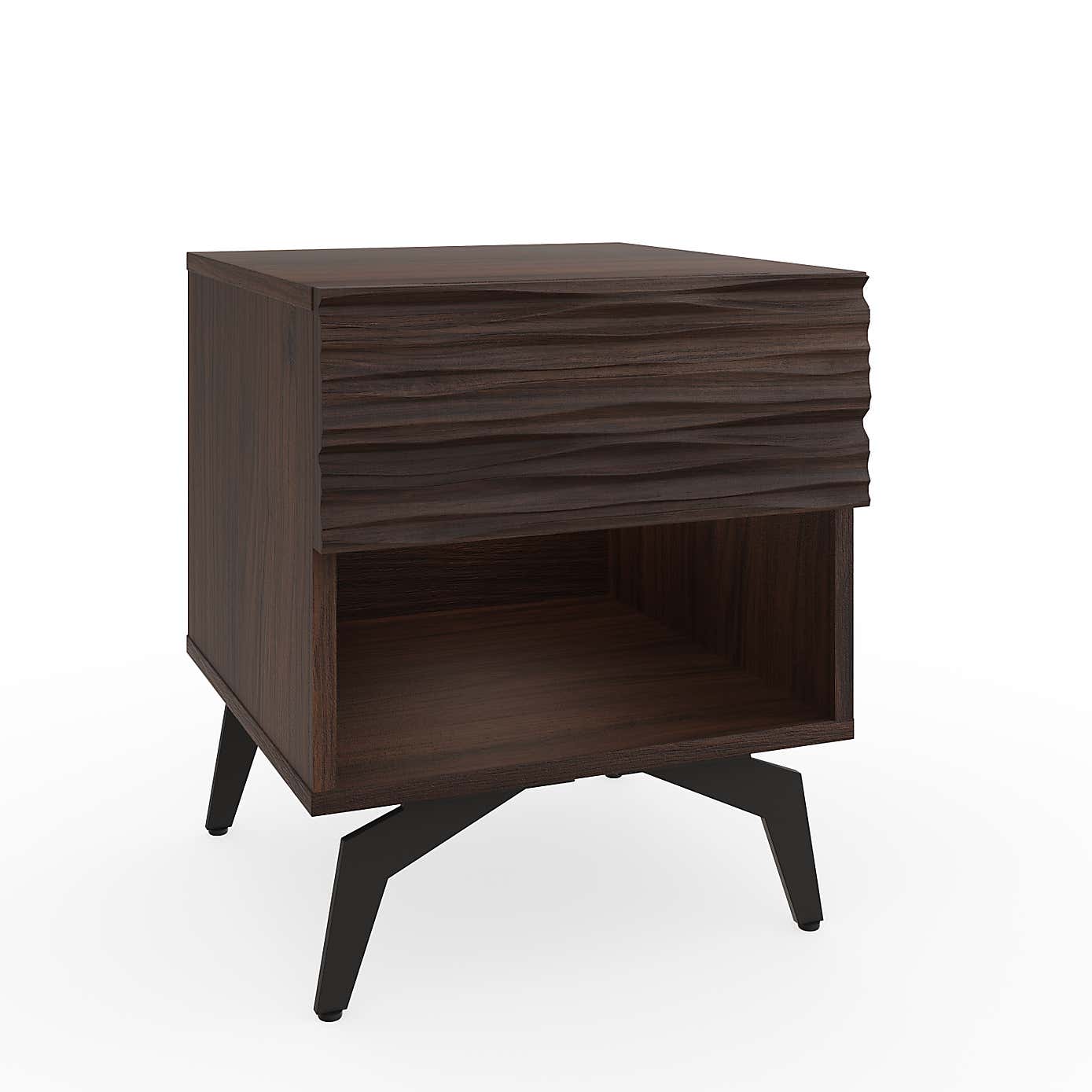 Ashcroft Side Table, Dark Walnut