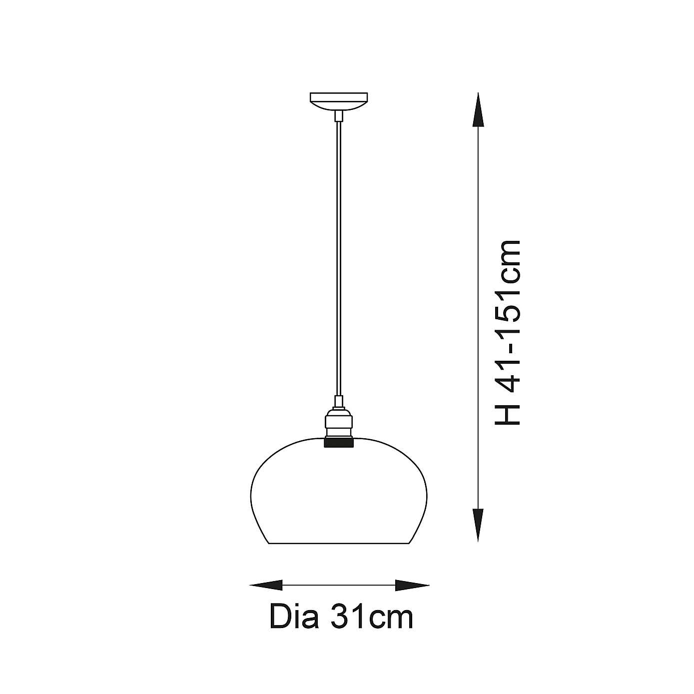 Vogue Sturt Adjustable Pendant Light