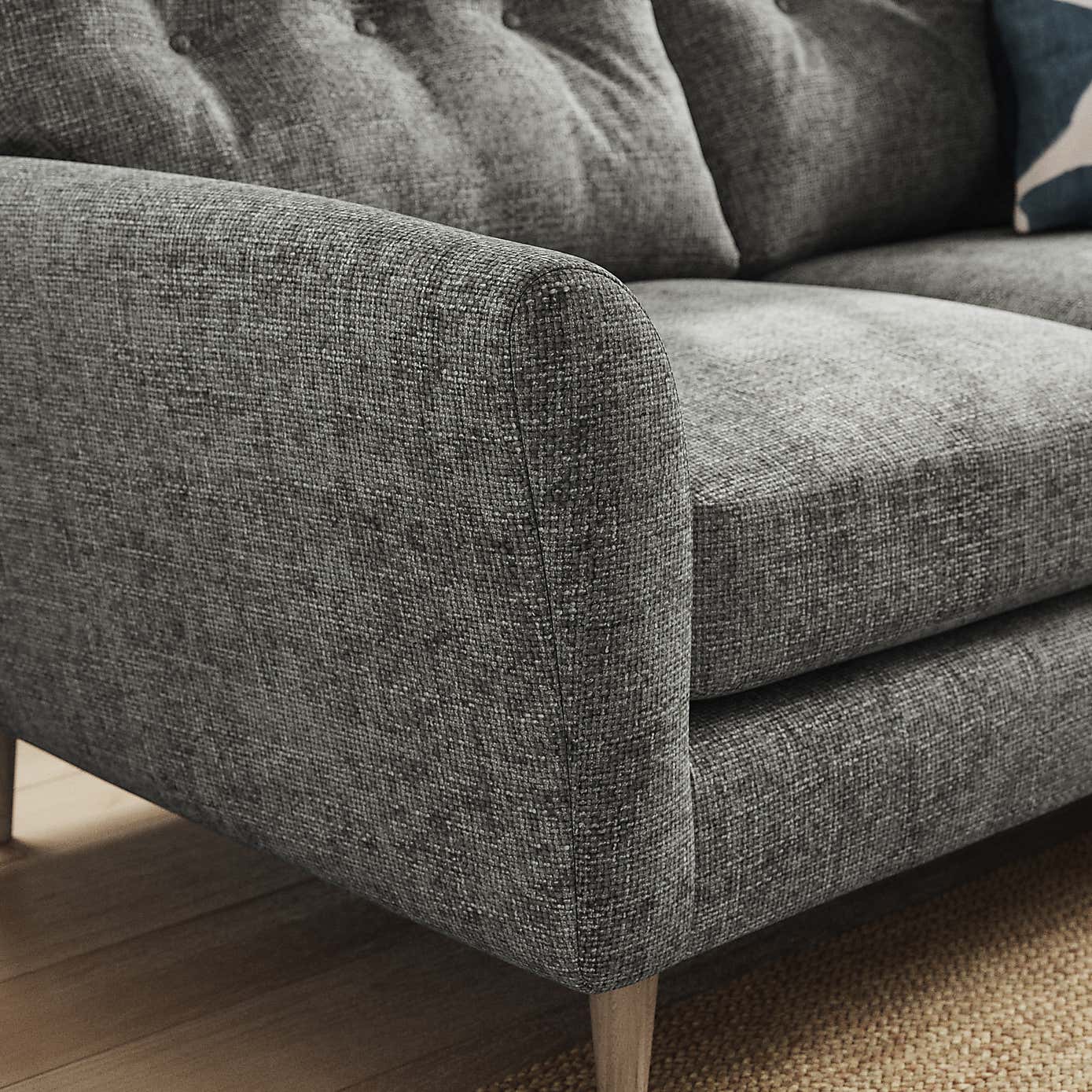 Sven Chunky Chenille 2 Seater Sofa