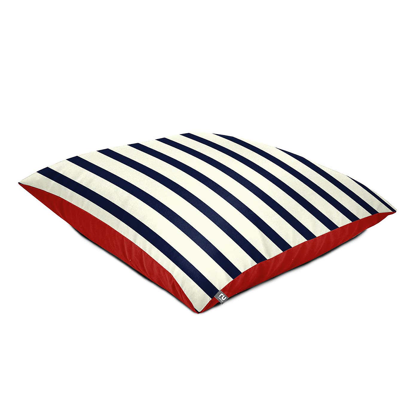 rucomfy Nautical Stripe Indoor Outdoor Floor Cushion