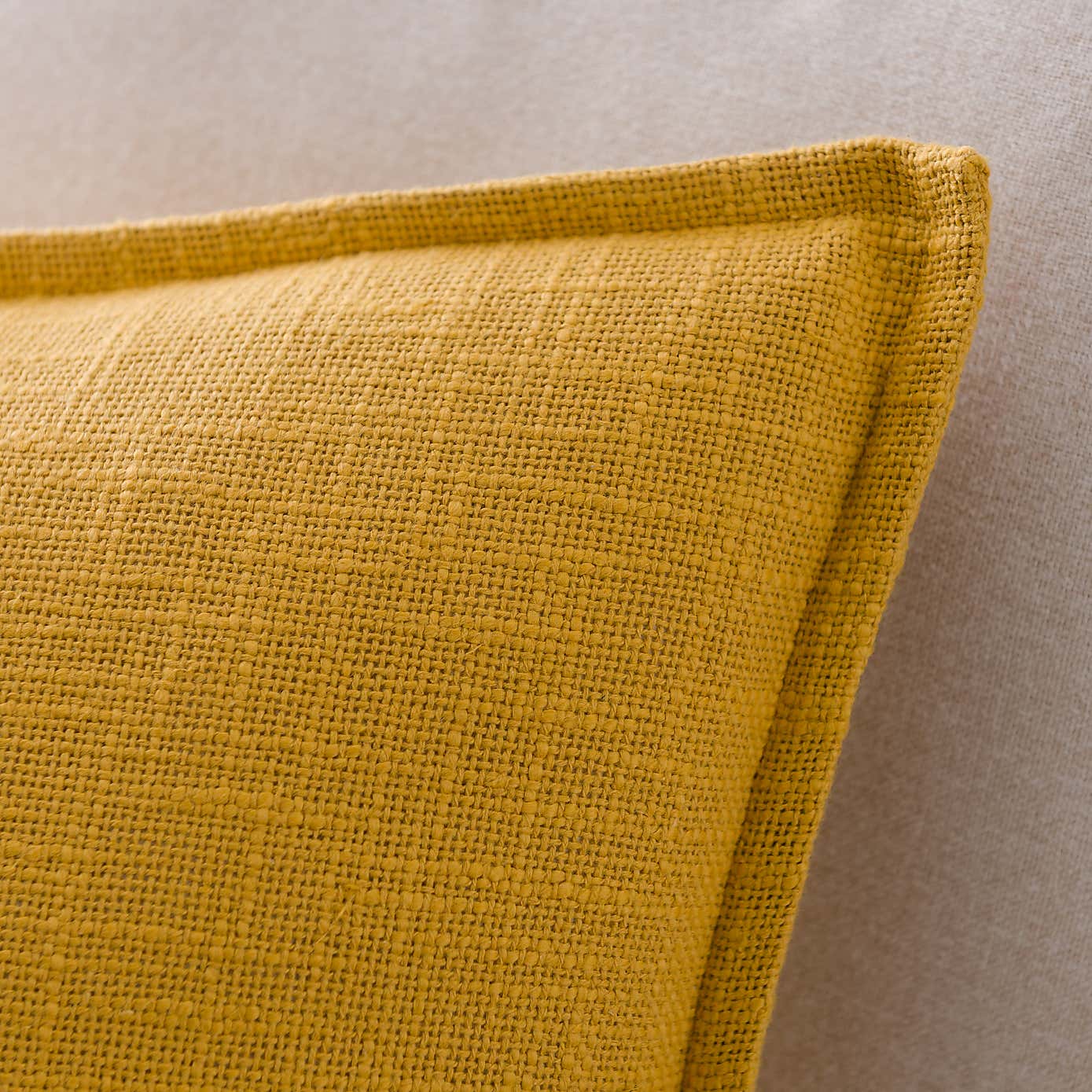 Westcott Cotton Velvet Slub Square Cushion