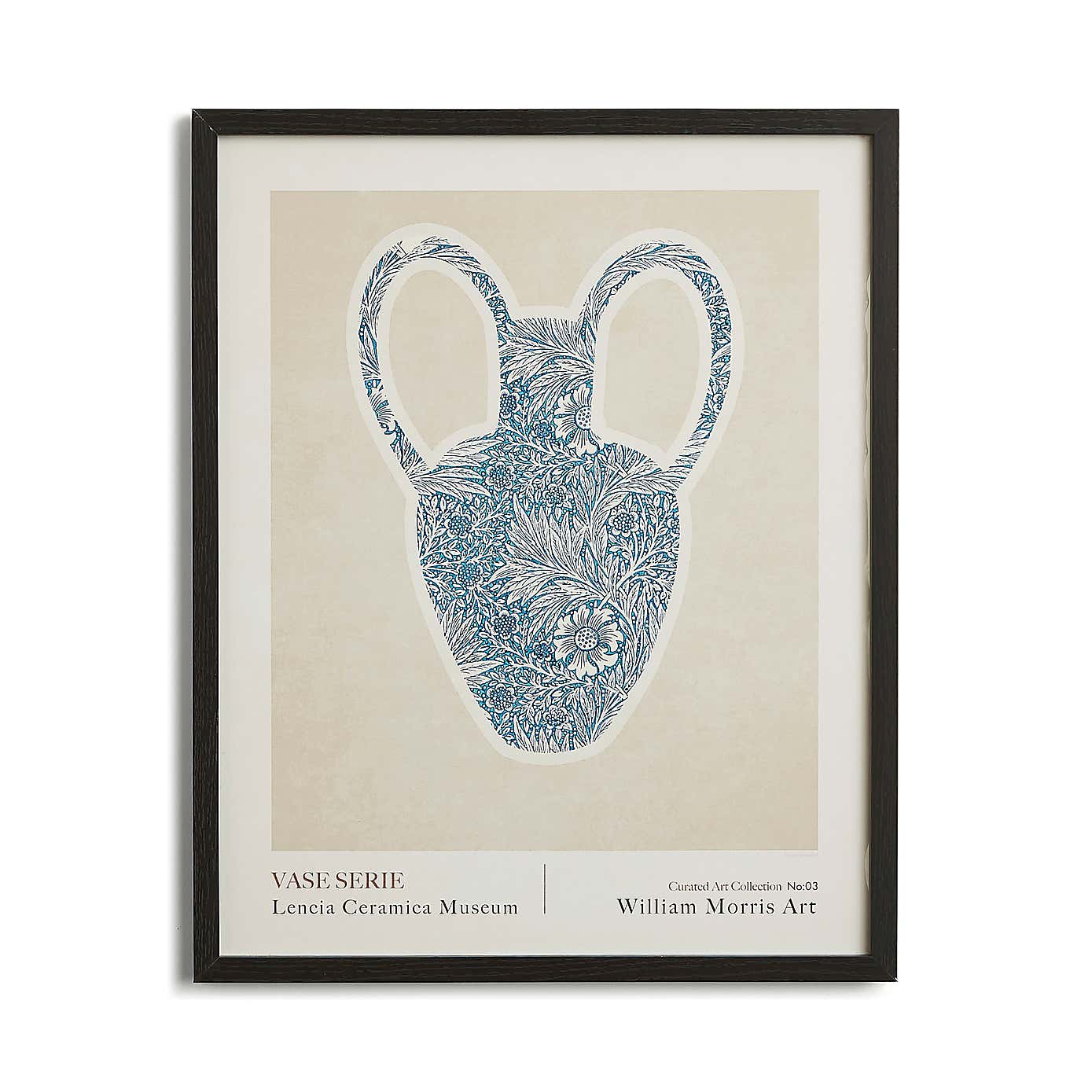 Vase Series No. 03 by William Morris Framed Print