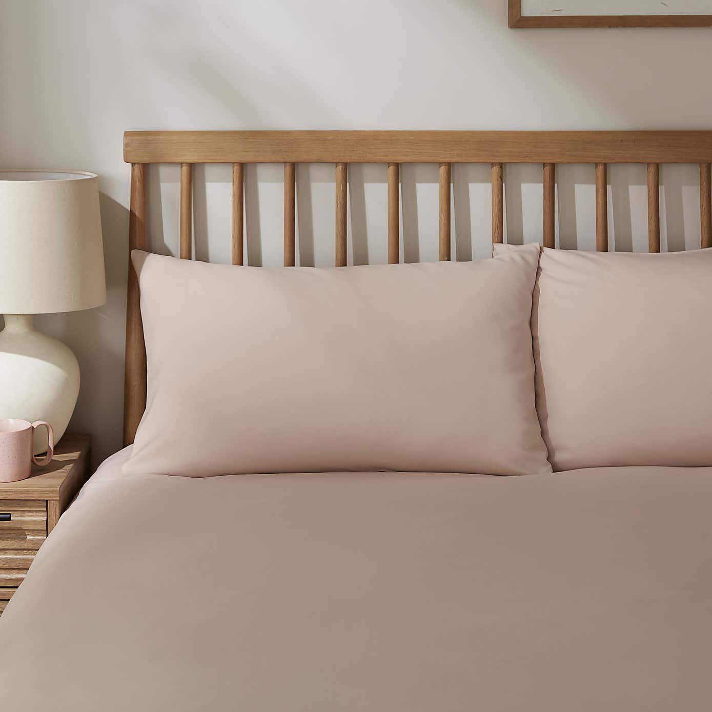 Super Soft Plain Polyester Duvet Cover & Pillowcase Set