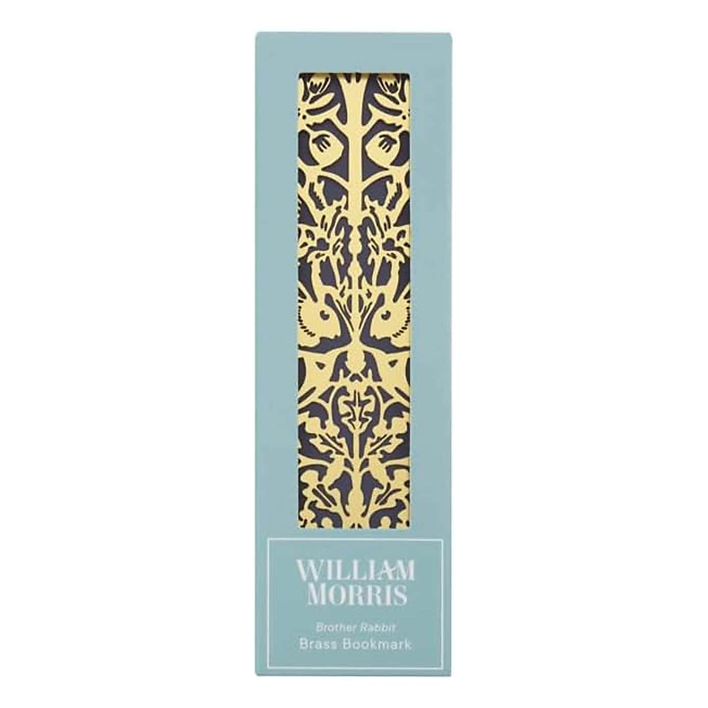 William Morris Brother Rabbit Metal Bookmark