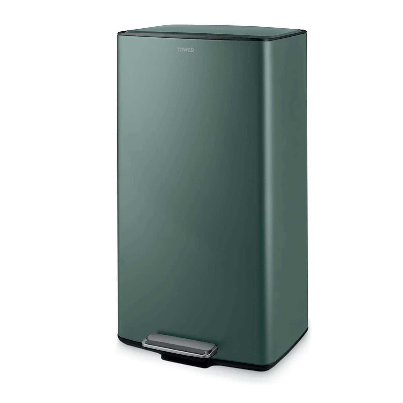 Tower 40L Rectangular Pedal Bin