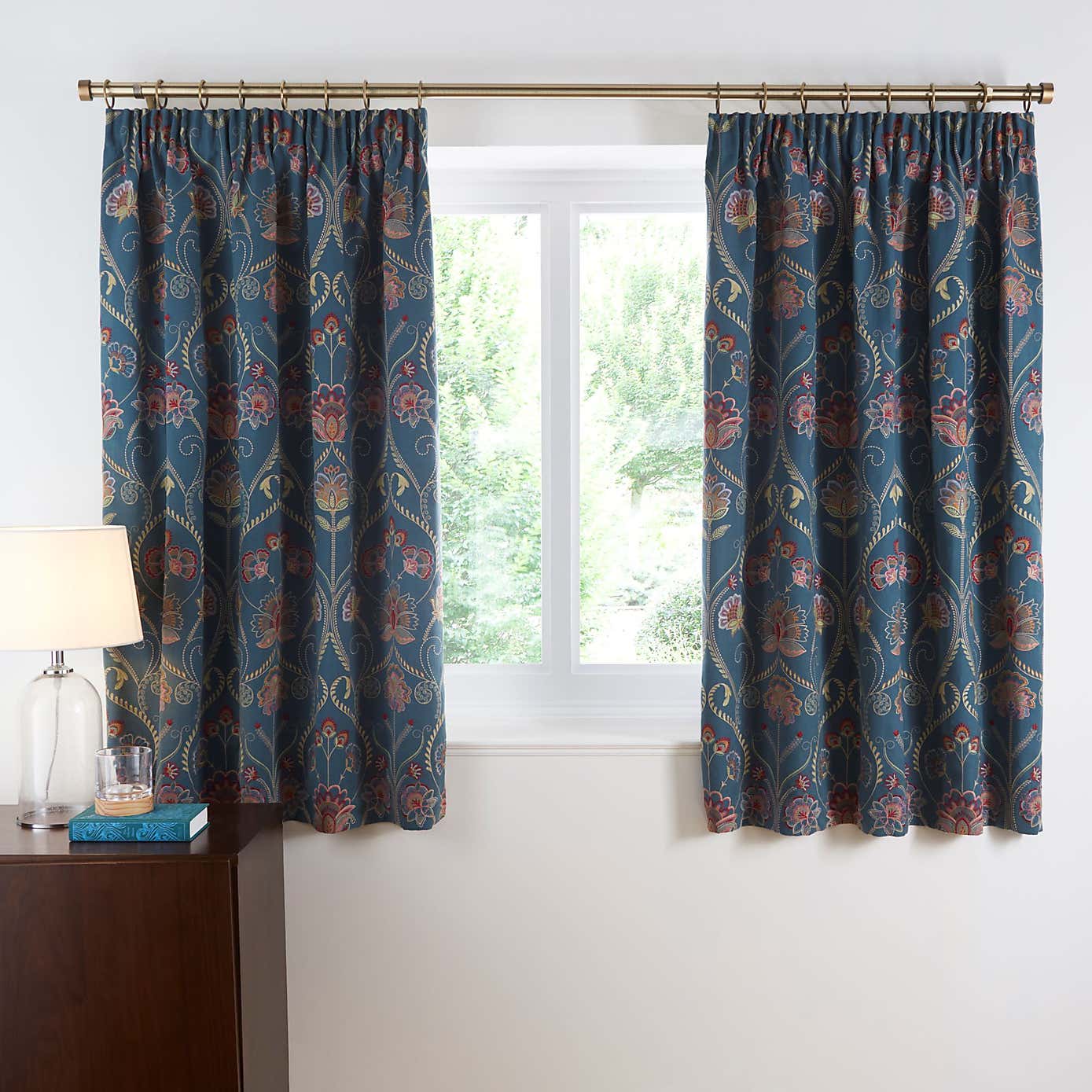 Evelyn Pencil Pleat Curtains