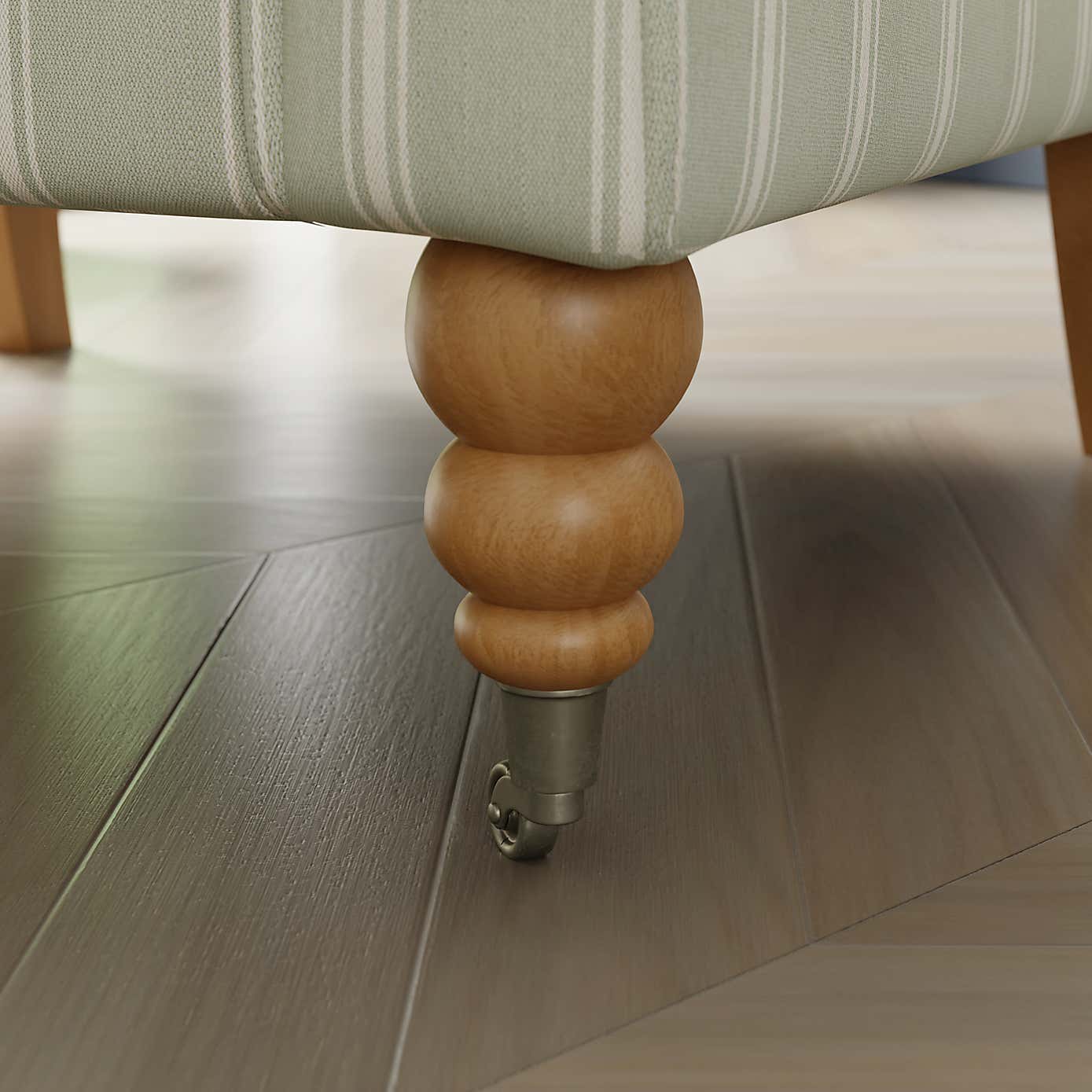 Oswald Folkstone Stripe Grande Armchair