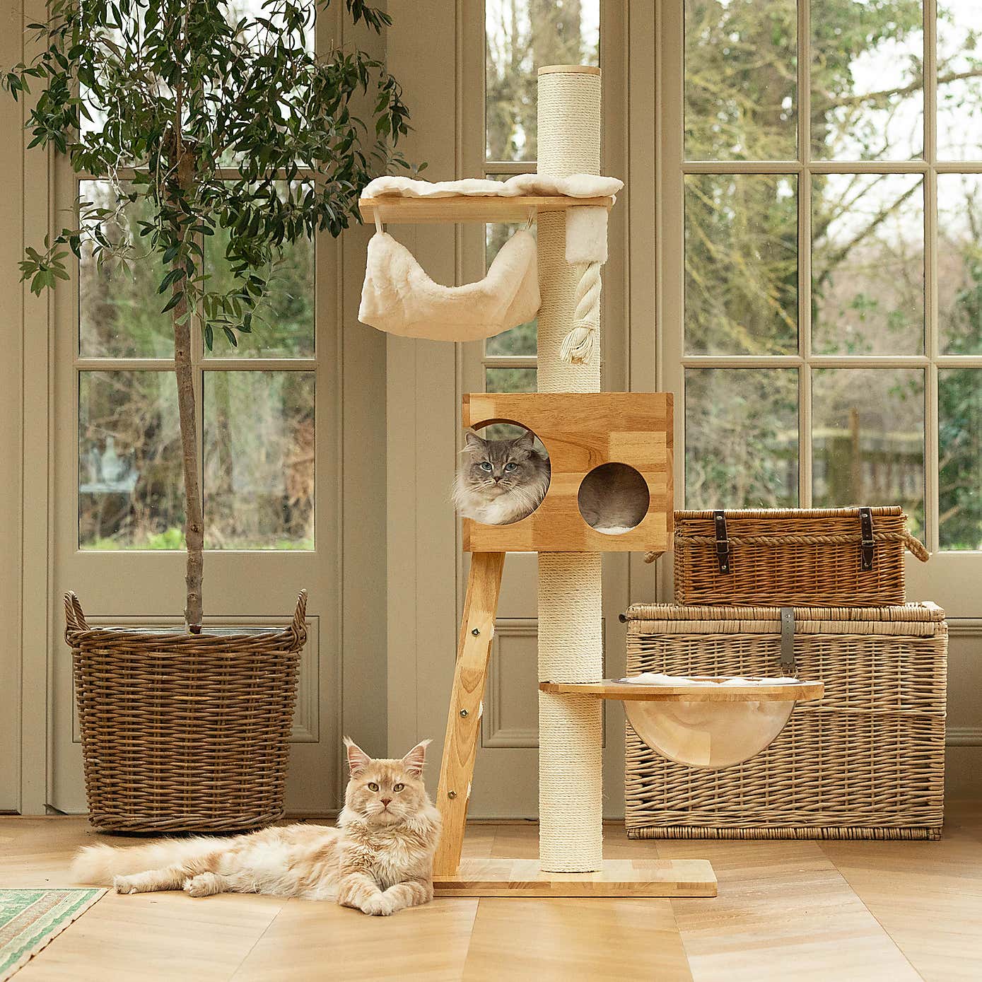 Lords and Labradors Cat Scratch Post Play Centre