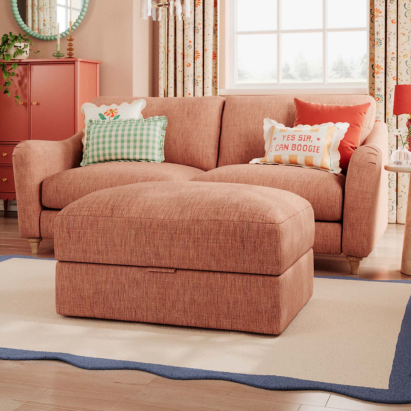 Slub Faux Linen Fabric Sample