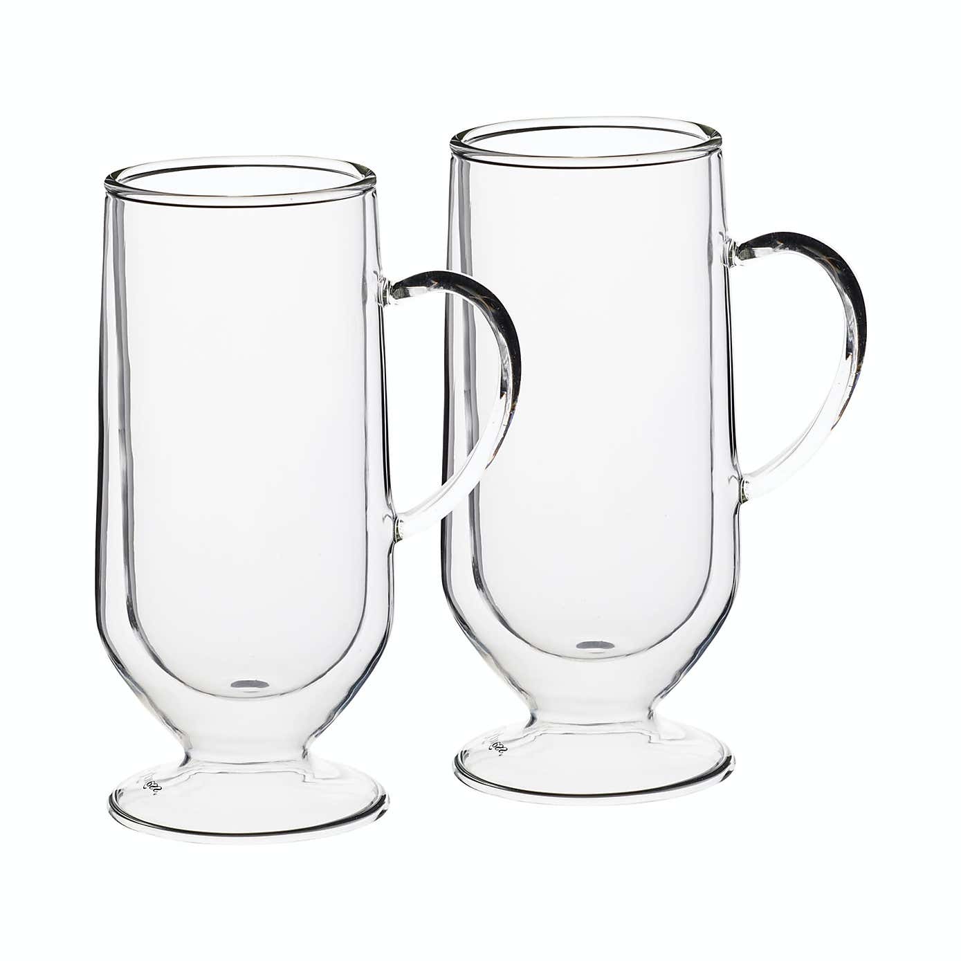 La Cafetiere set of 2 Large Irish Coffee Glasses