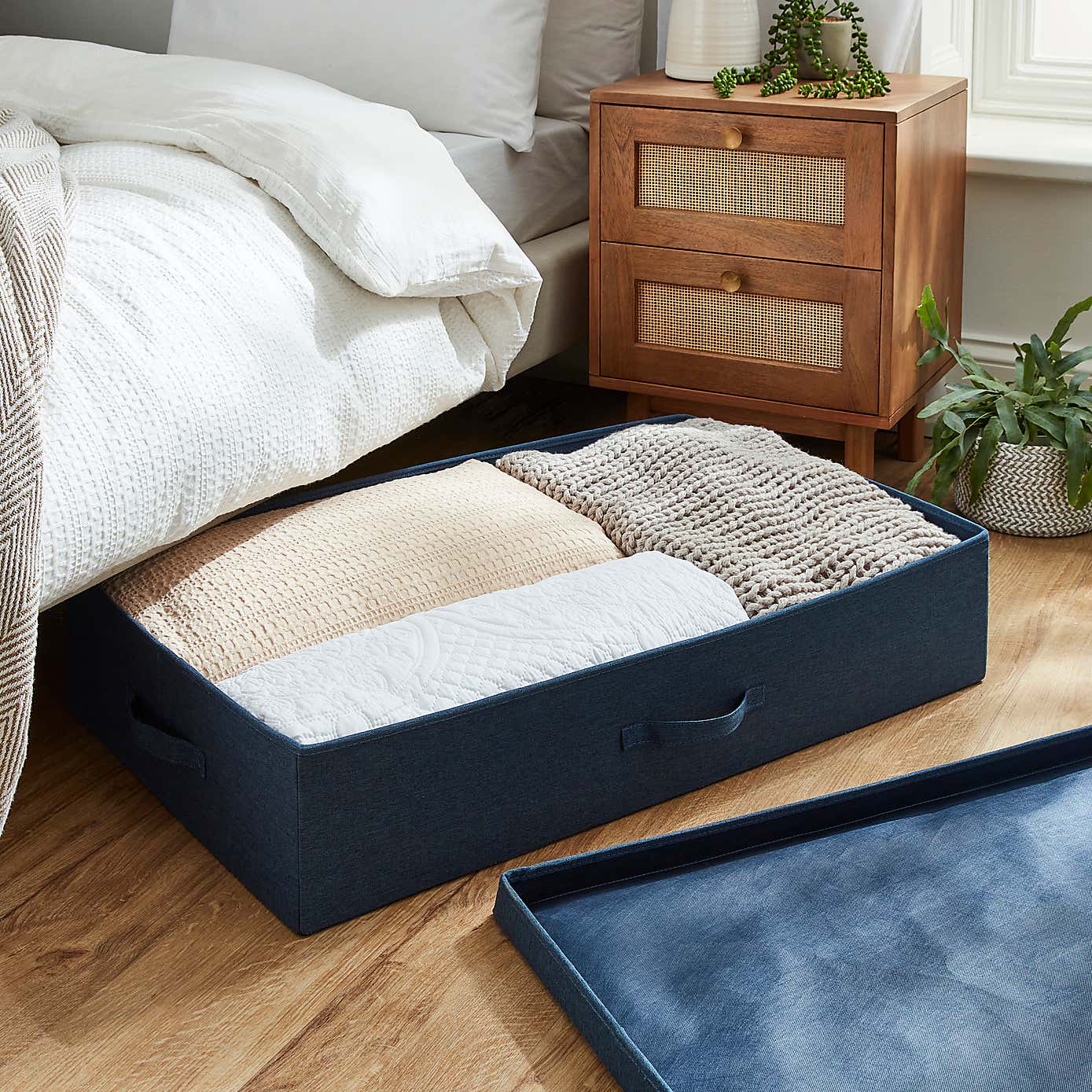 Fabric Underbed Storage Box