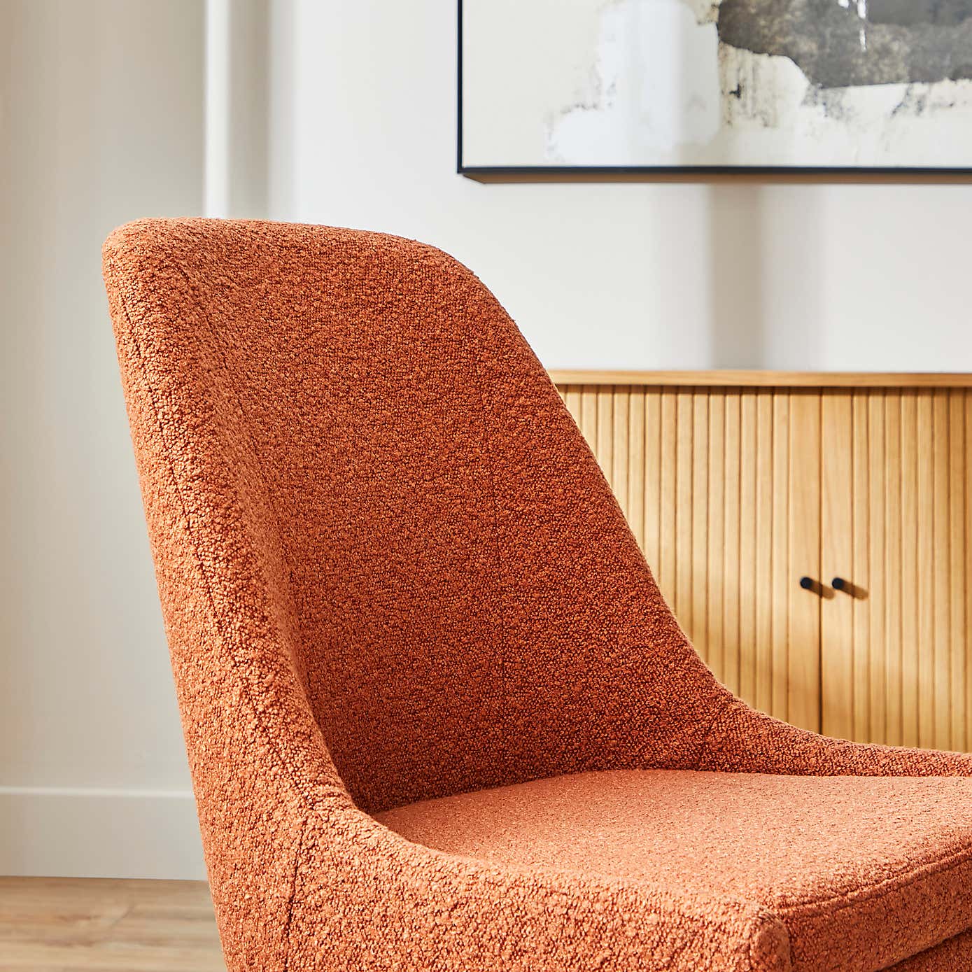 Eddie Boucle Dining Chair