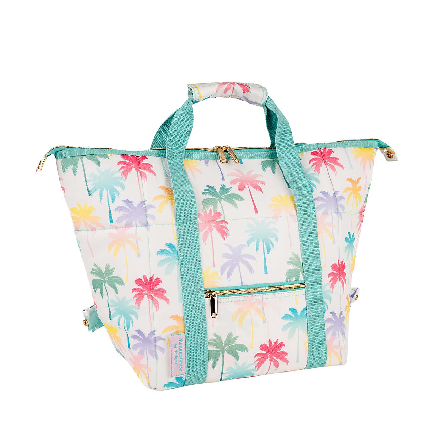 Navigate Coconut Grove Ombre Palm Tree Family Cool Bag