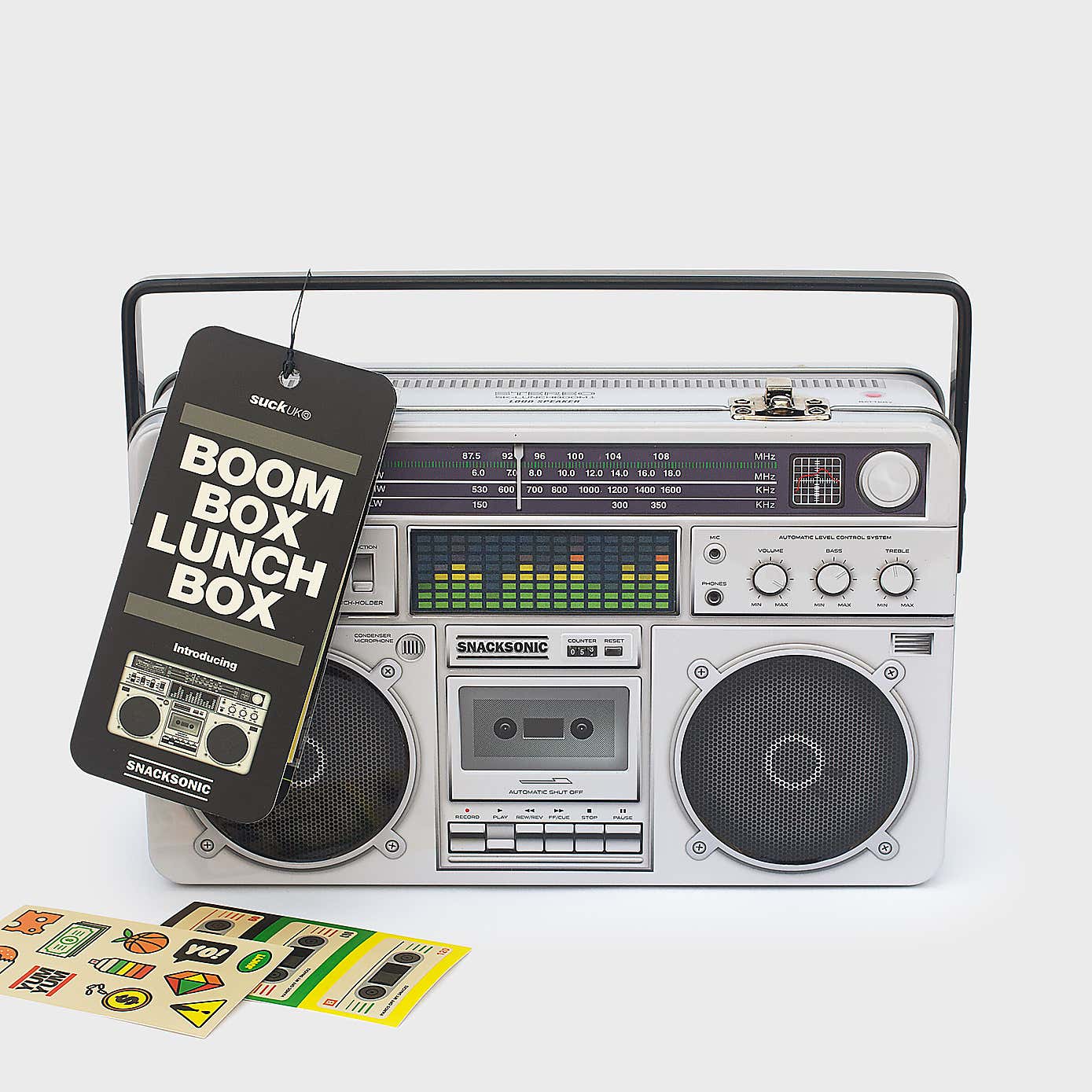 Boombox Metal Lunch Box