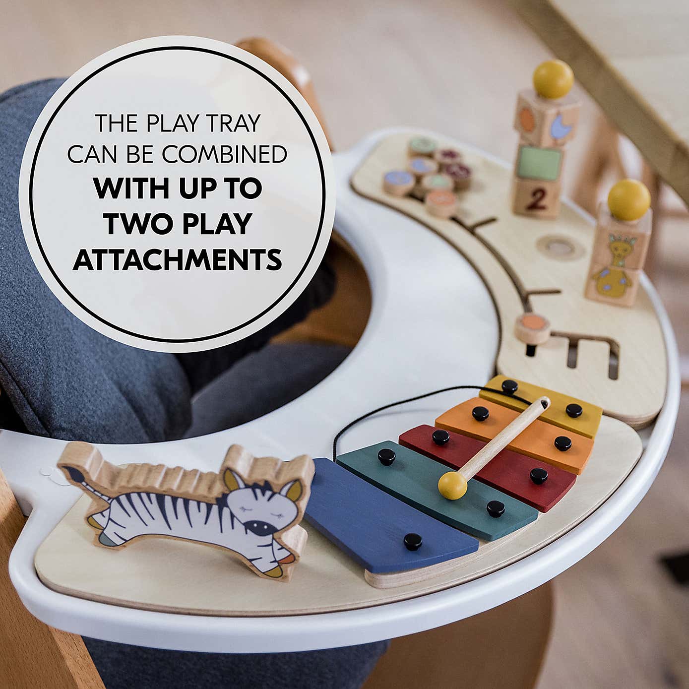 Hauck Alpha Play Tray with Moving Set