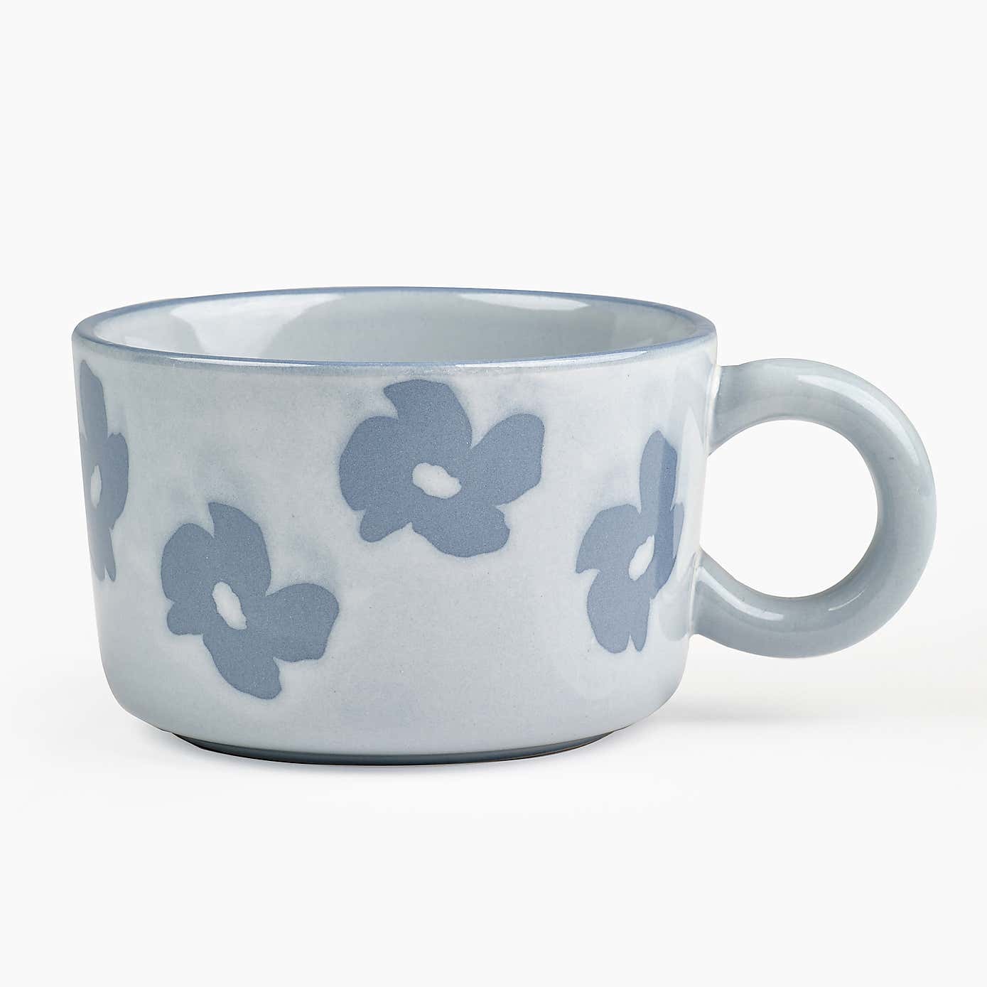Blue Flower Mug