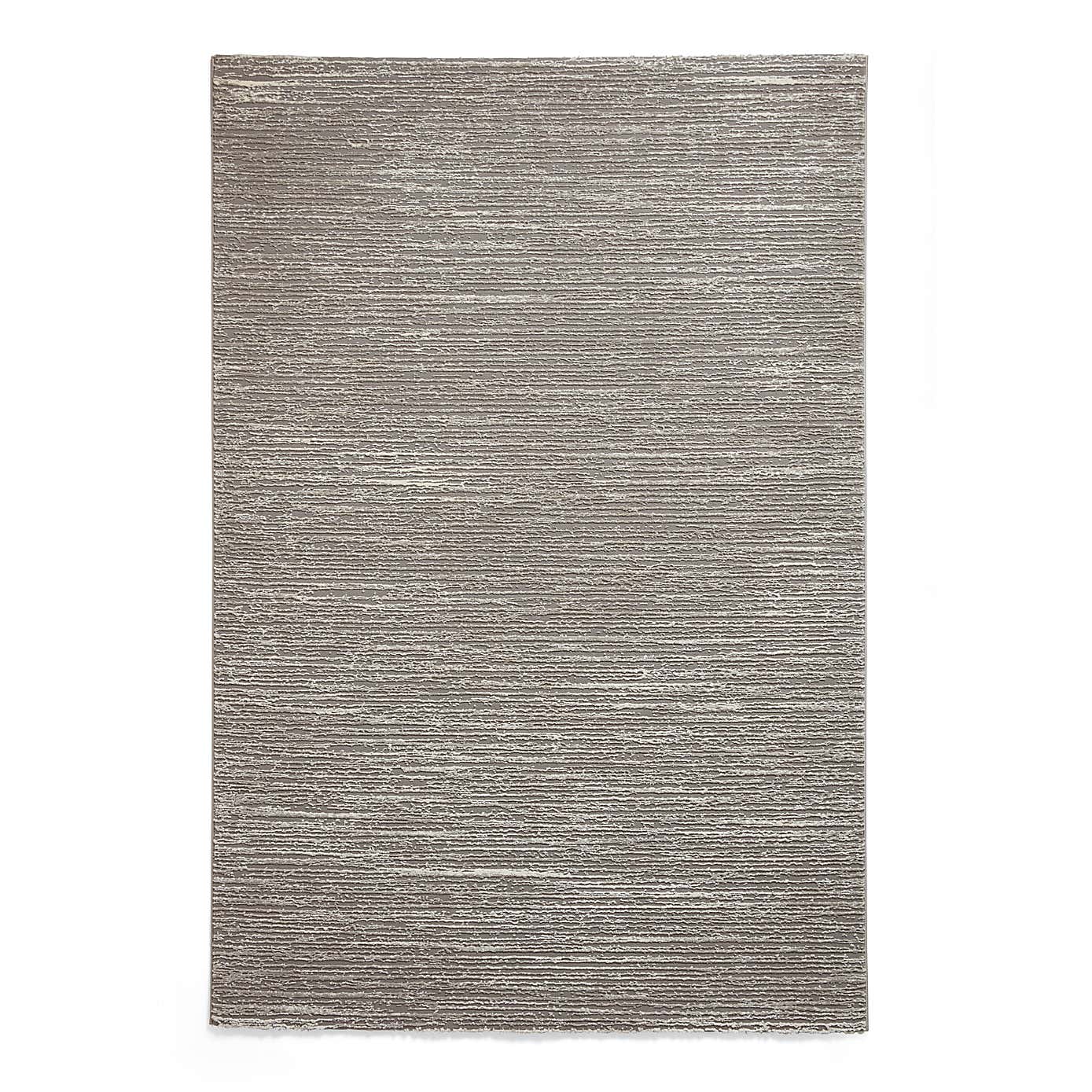 Flores Ribbed Washable Rug