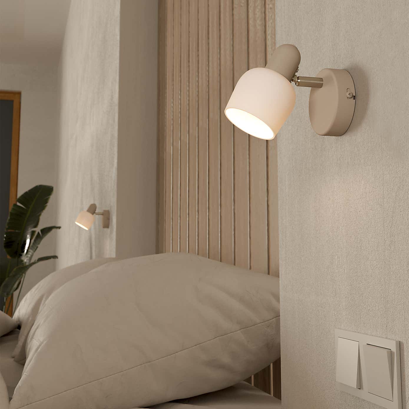 EGLO Corato Modern Adjustable Wall Spotlight