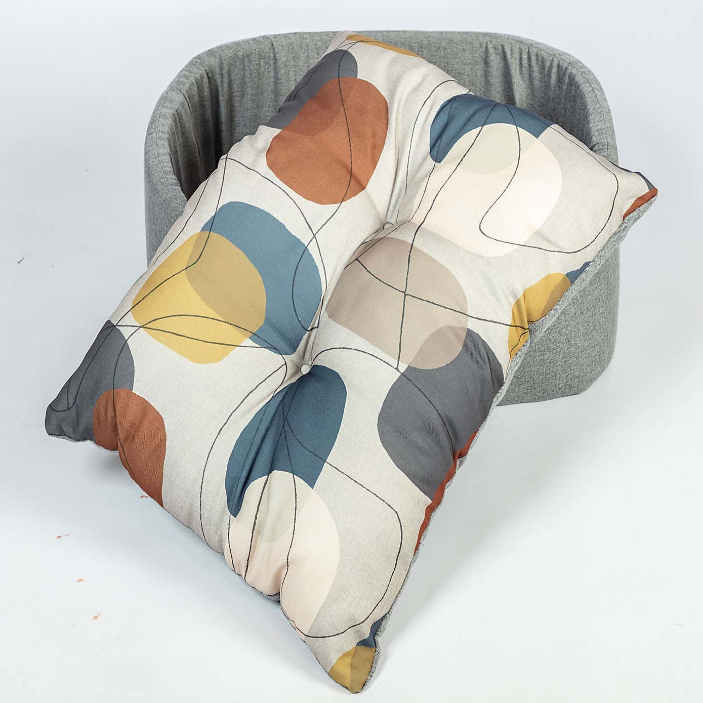 Danish Design Colour Block Lux Slumber Dog Bed