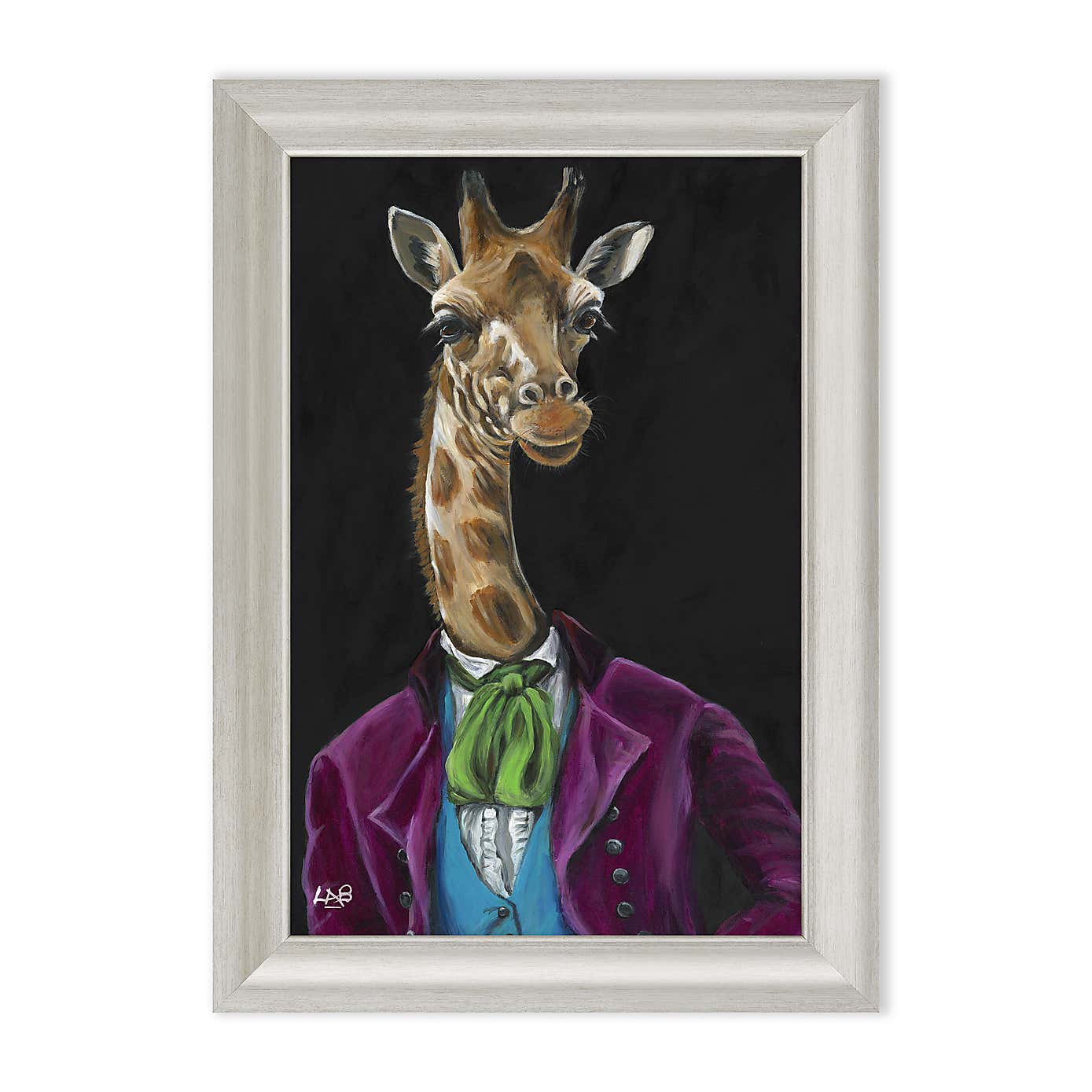 Sir Gerald the Giraffe Framed Print