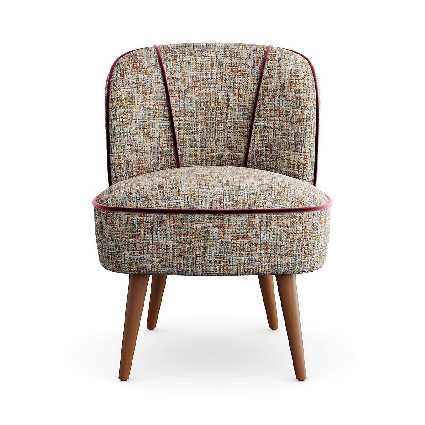 Elsie Multi Chenille Cocktail Chair