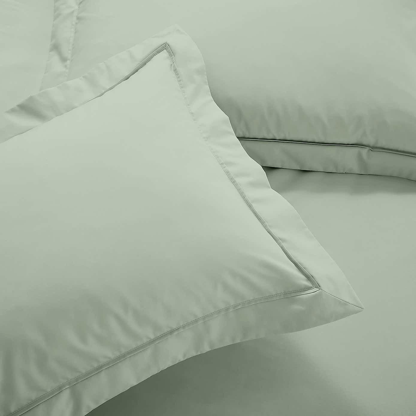 Dorma Egyptian Cotton 400 Thread Count Percale Oxford Pillowcase