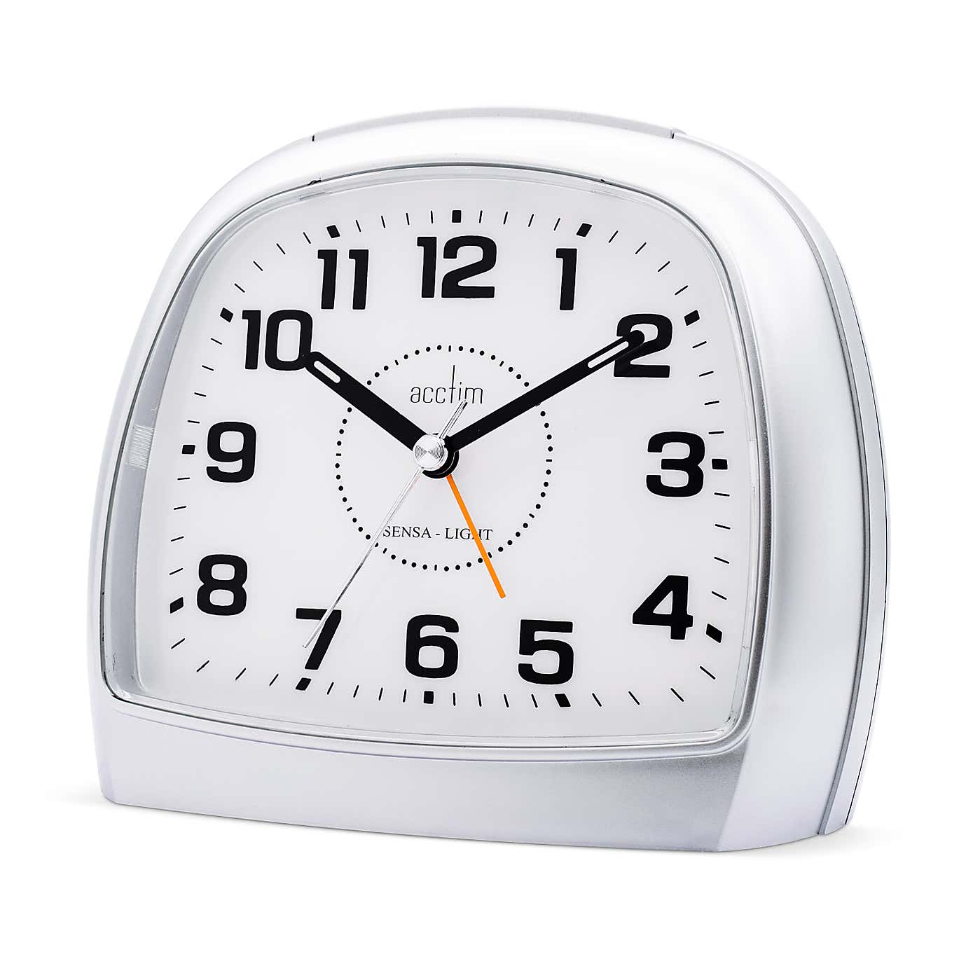Acctim SensaLight Three Analogue Alarm Clock Smartlite White