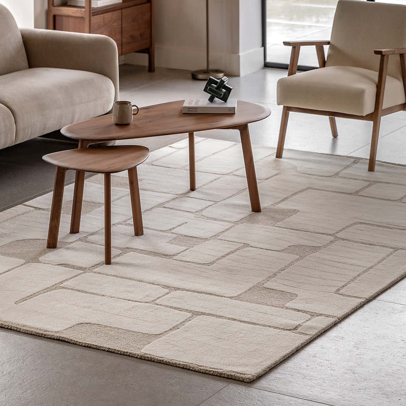 Cedar and Sage Pavia Tufted Graphic Rug