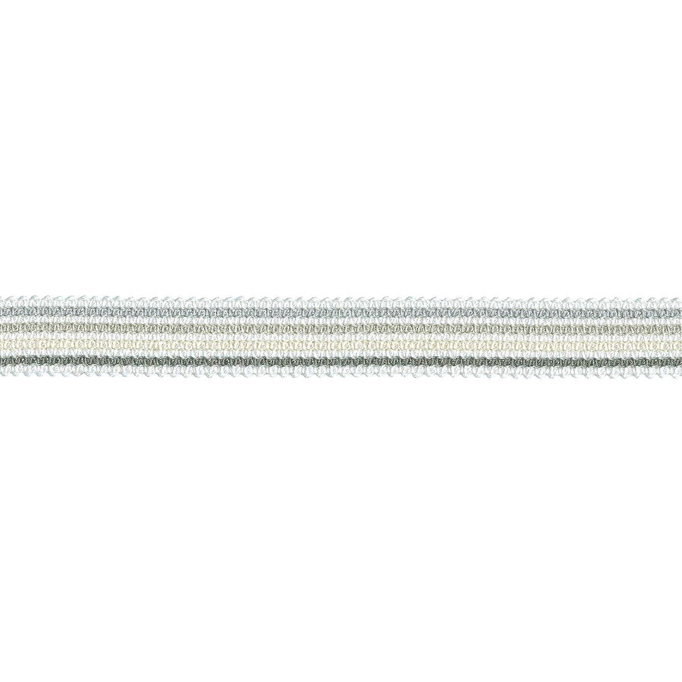 Grey Stripe Braid Ribbon