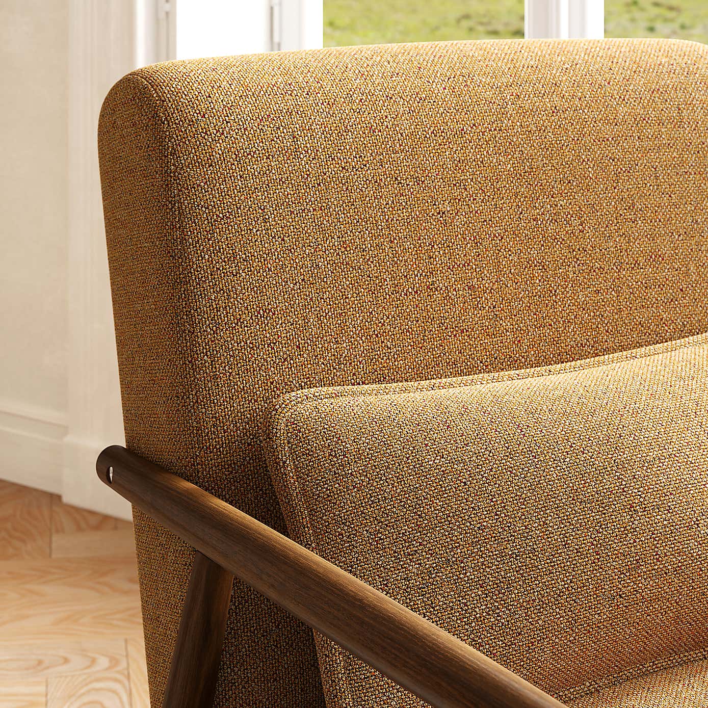 Alpine Spindle Multi Tone Weave Occasional Chair