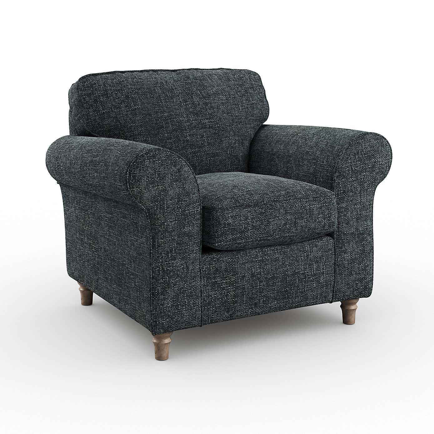 Flori Armchair, Chunky Chenille