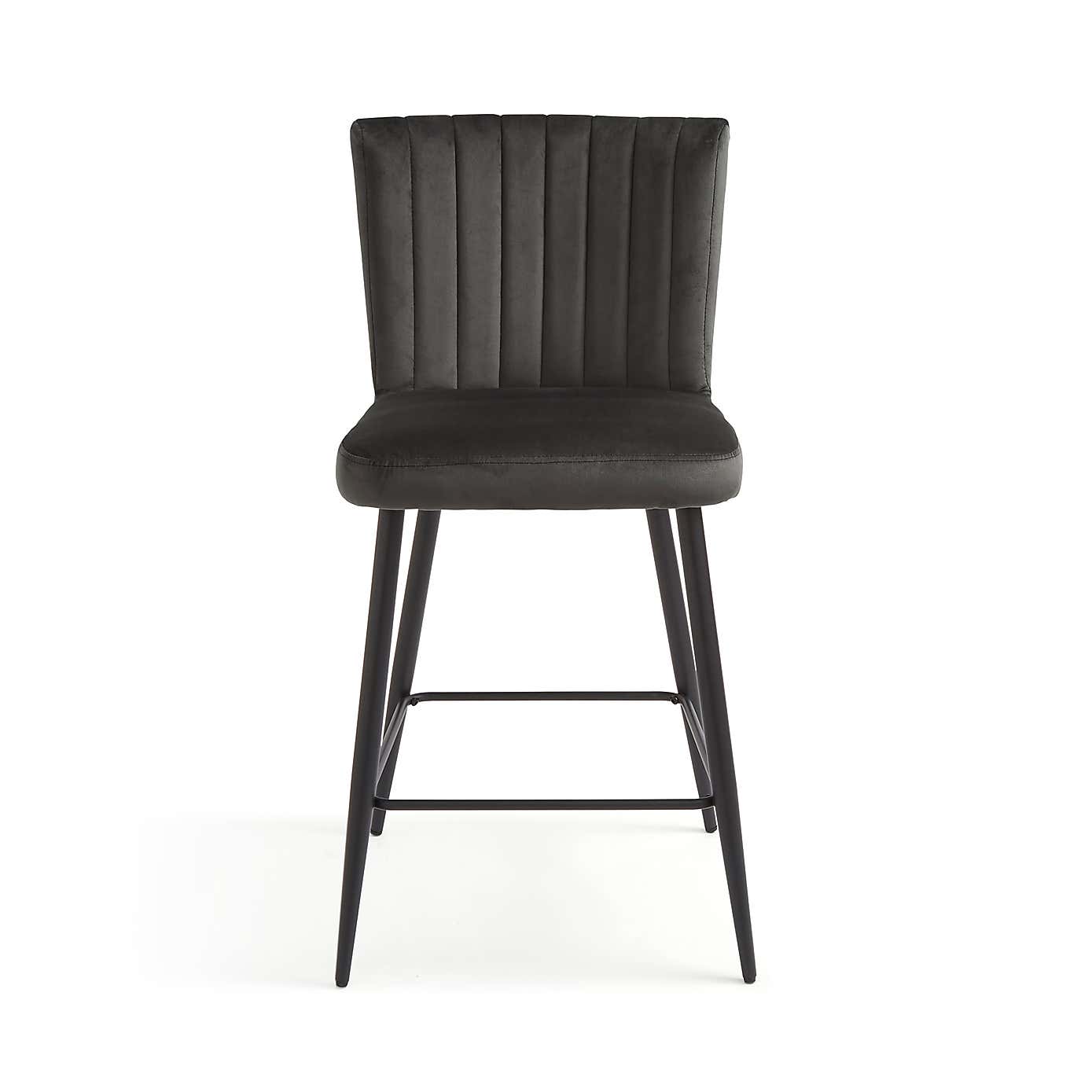 Taylor Velvet Bar Stool