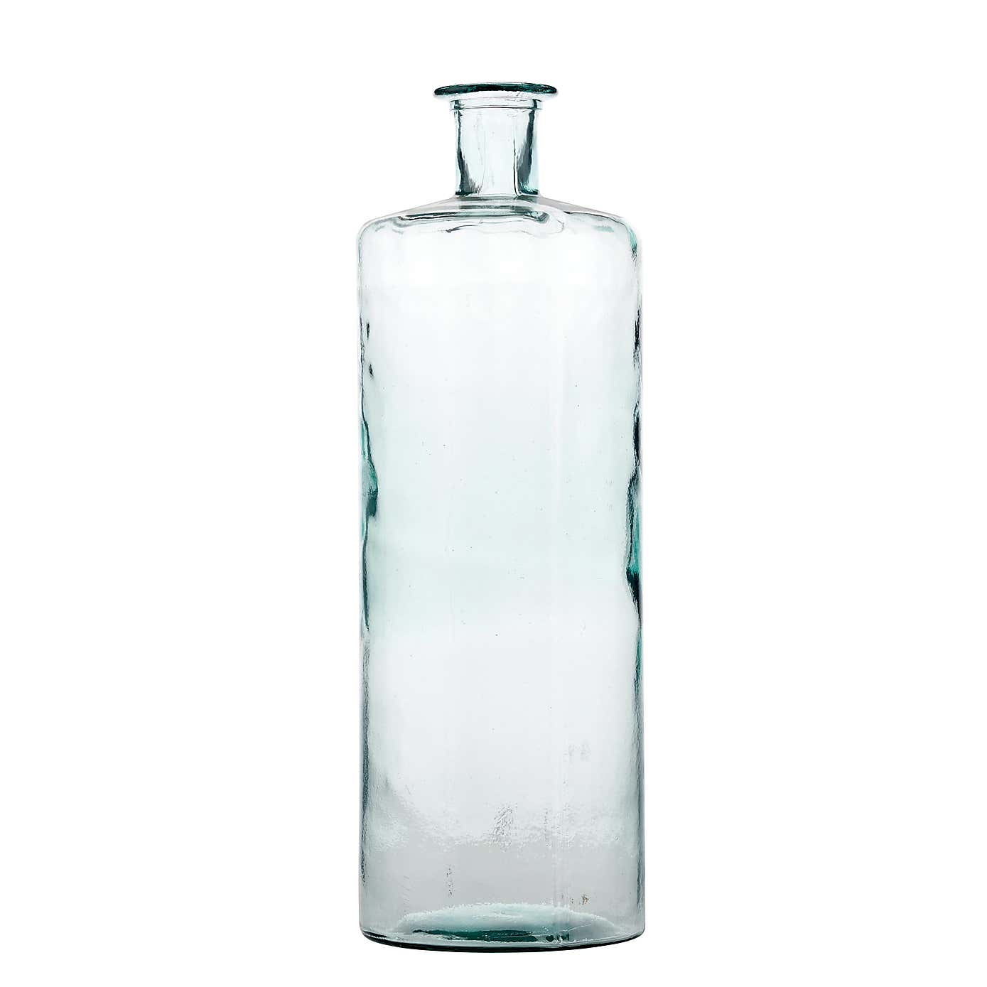 Clear Glass Bottle Vase