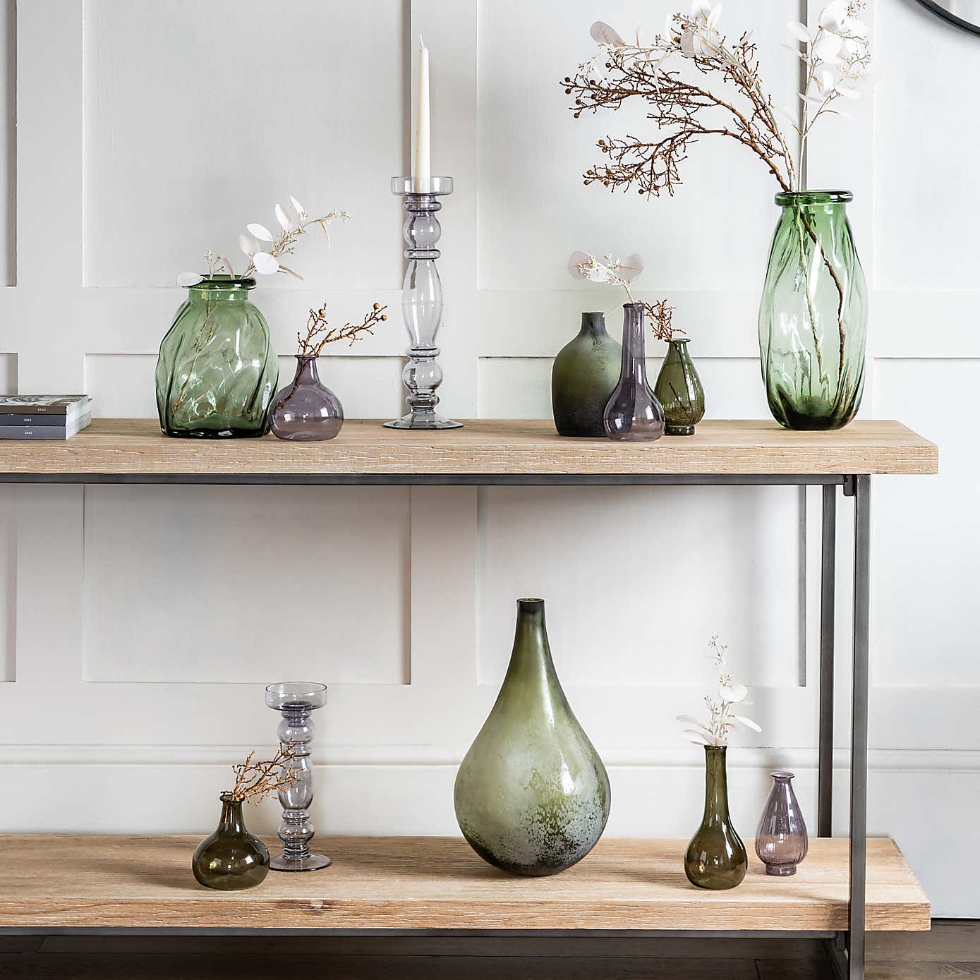 Dawson Vase Green 34cm