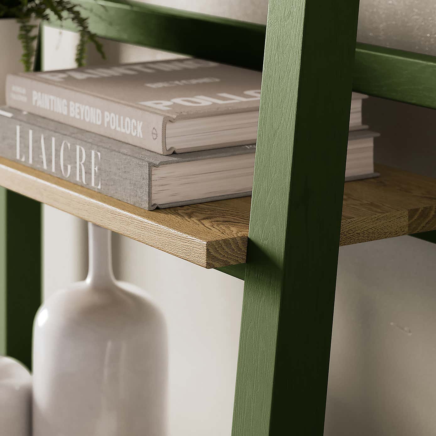 Olney Storage Ladder Shelf Stone