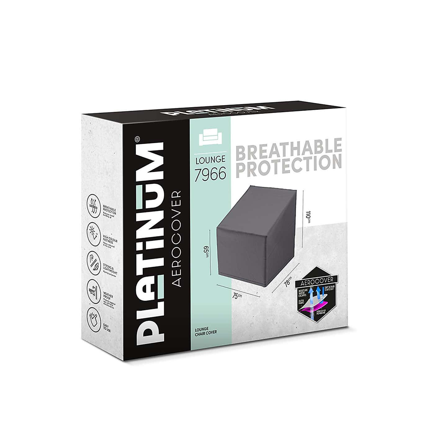 Aerocover High Back Lounge Chair Cover