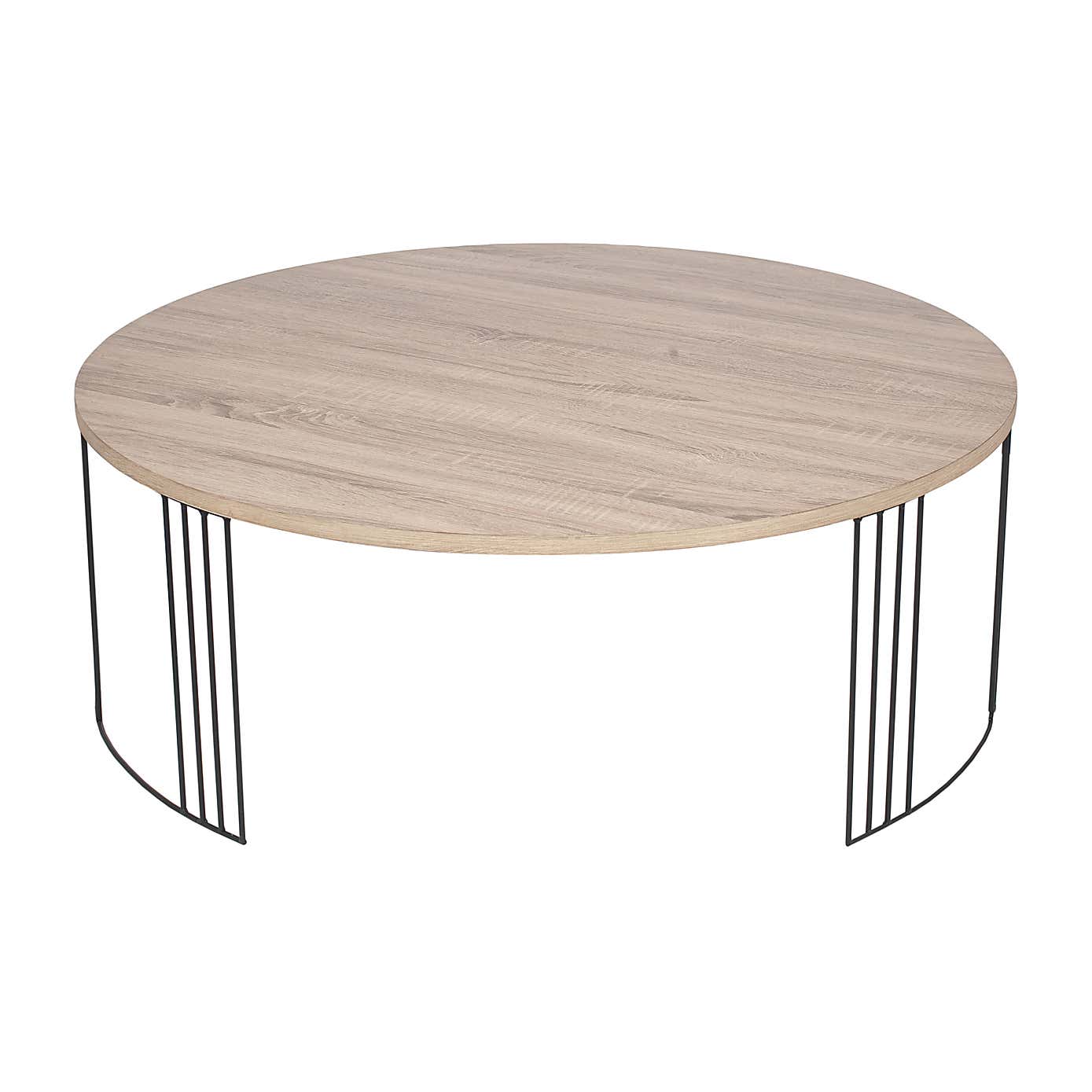 Pacific Atri Coffee Table, Light Wood Effect
