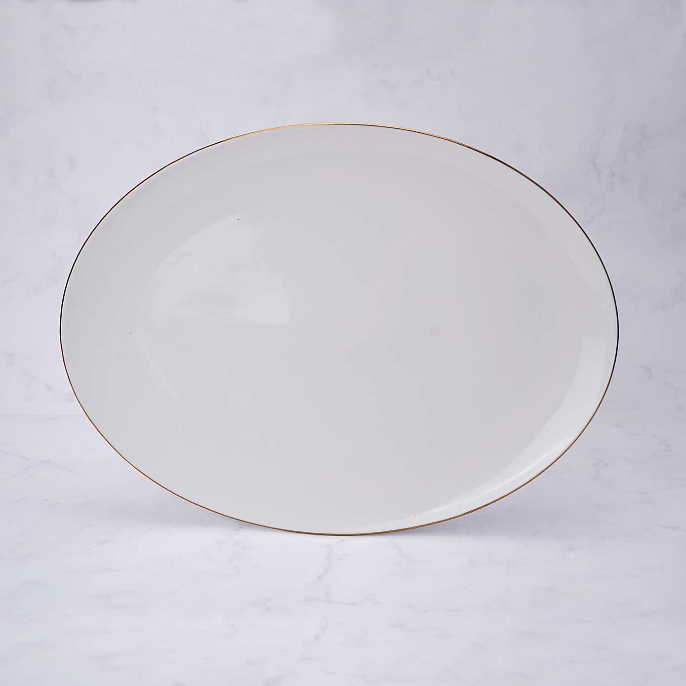 Gold Band Serving Platter