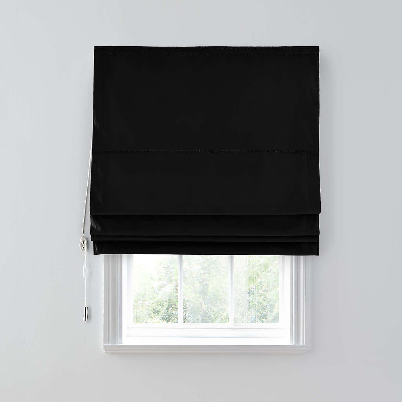 Recycled Velour Roman Blind