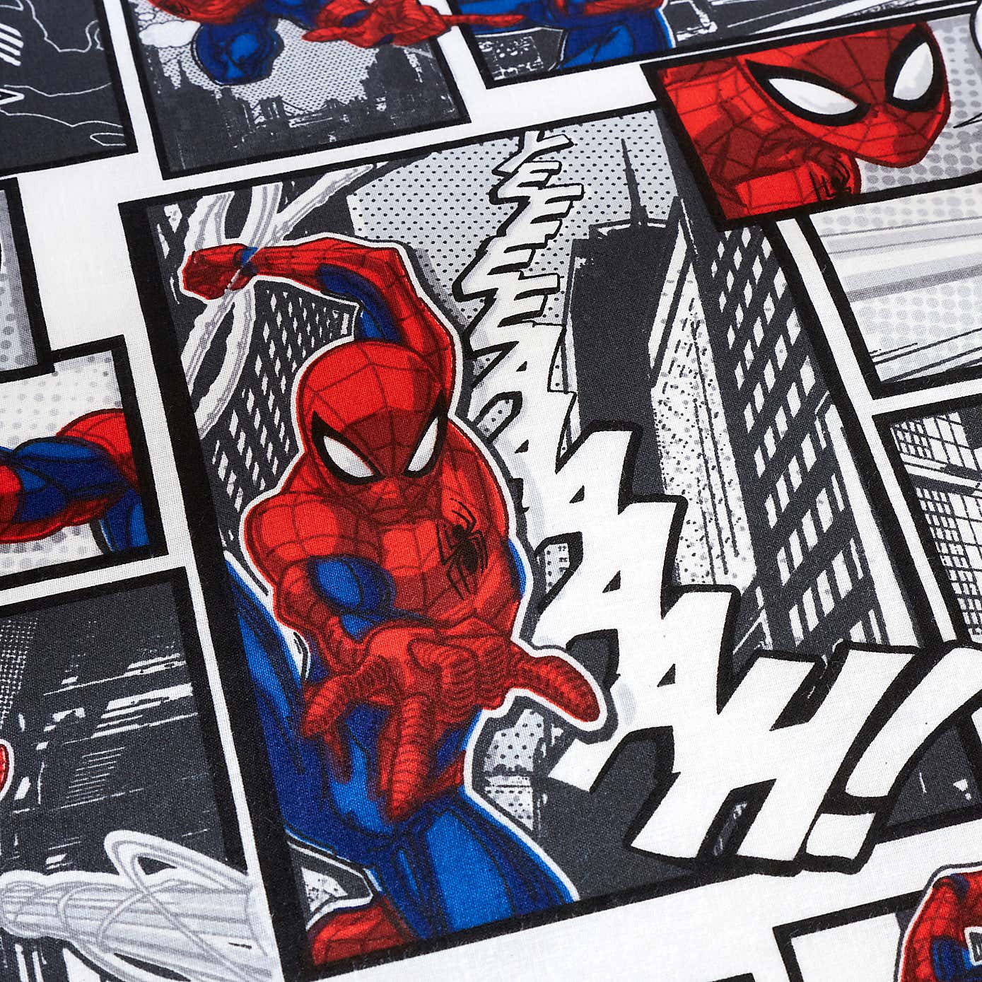 Disney Spiderman Duvet Cover and Pillowcase Set