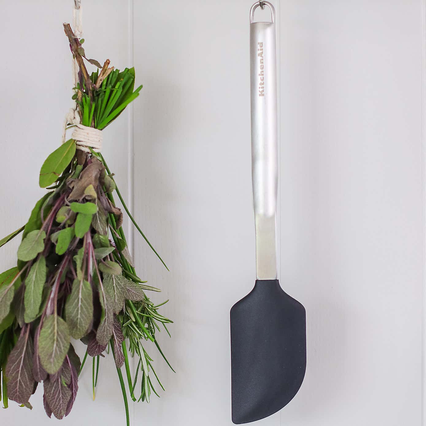 KitchenAid Premium Stainless Steel Scraping Spatula